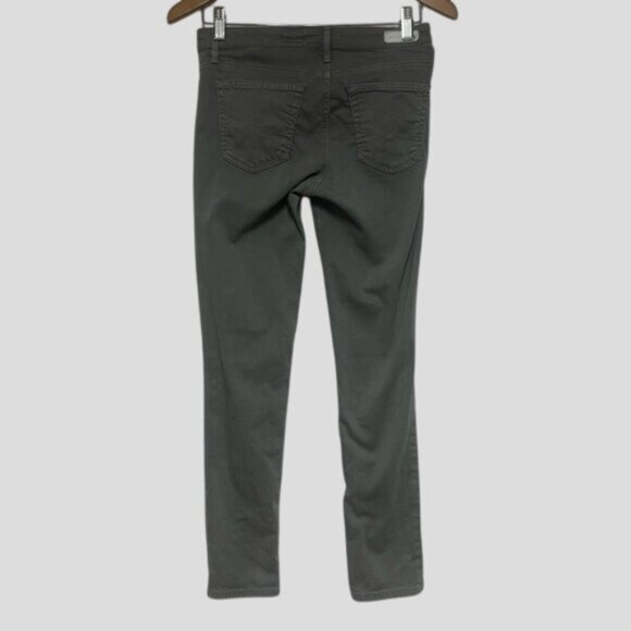 AG Adriano Goldschmied Grey "The Stevie" Ankle Slim Straight Leg Jeans Size 26R - Picture 13 of 13